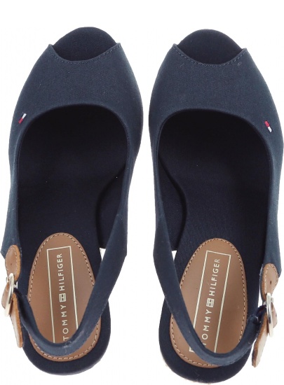 Espadryle Tommy Hilfiger ICONIC ELBA BASIC SL MIDNIGHT -