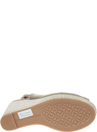 Espadryle Tommy Hilfiger ICONIC ELENA BASIC S COBBLESTONE -