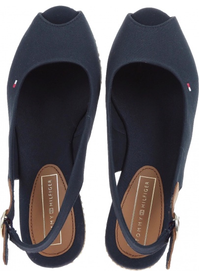 Espadryle Tommy Hilfiger ICONIC ELENA BASIC S MIDNIGHT -