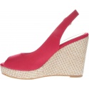 Espadryle Tommy Hilfiger ICONIC ELENA BASIC S TANGO RED -