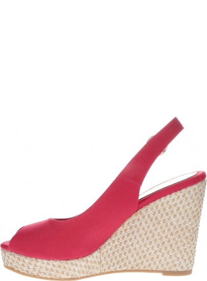 Espadryle Tommy Hilfiger ICONIC ELENA BASIC S TANGO RED -