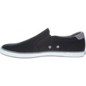 WSUWANE TENISÓWKI TOMMY HILFIGER ICONIC SLIP ON SNEAK BLACK FM0FM00597 990