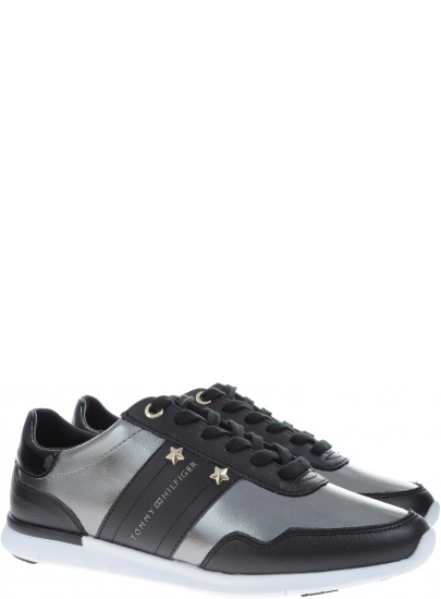 TOMMY ESSENTIAL LEAT 990 BLACK FW0FW03688 990 - Sportowe