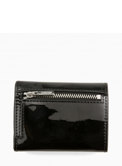 Czarny Portfel CALVIN KLEIN Small Wallet K60K604960 001 -