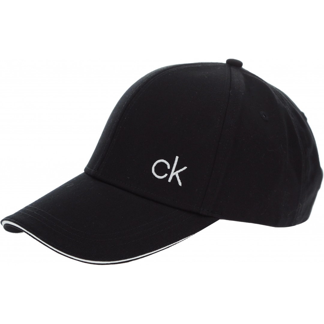 CZARNA CZAPKA CALVIN KLEIN CONTRATS EDGE CAP K50K504470 001