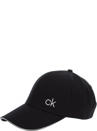 CZARNA CZAPKA CALVIN KLEIN CONTRATS EDGE CAP K50K504470 001