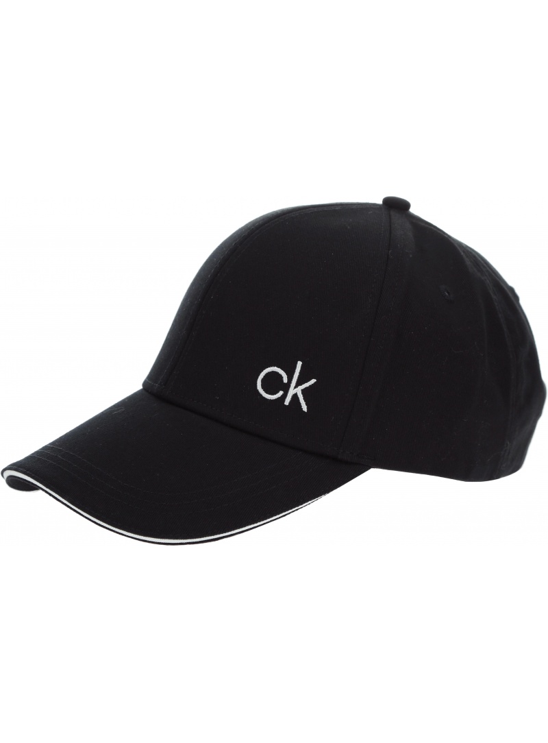 CZARNA CZAPKA CALVIN KLEIN CONTRATS EDGE CAP K50K504470 001