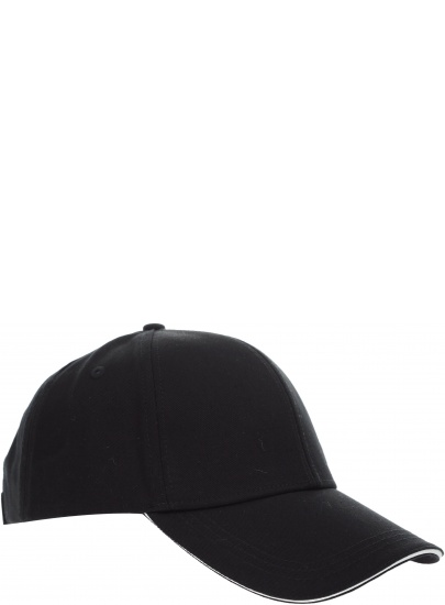 CZARNA CZAPKA CALVIN KLEIN CONTRATS EDGE CAP K50K504470 001