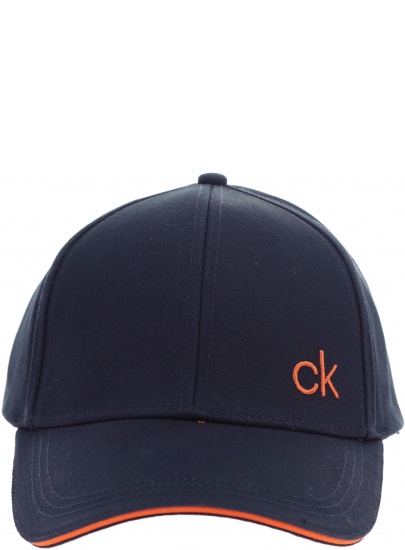 GRANATOWA CZAPKA CALVIN KLEIN CONTRATS EDGE CAP K50K504470 067
