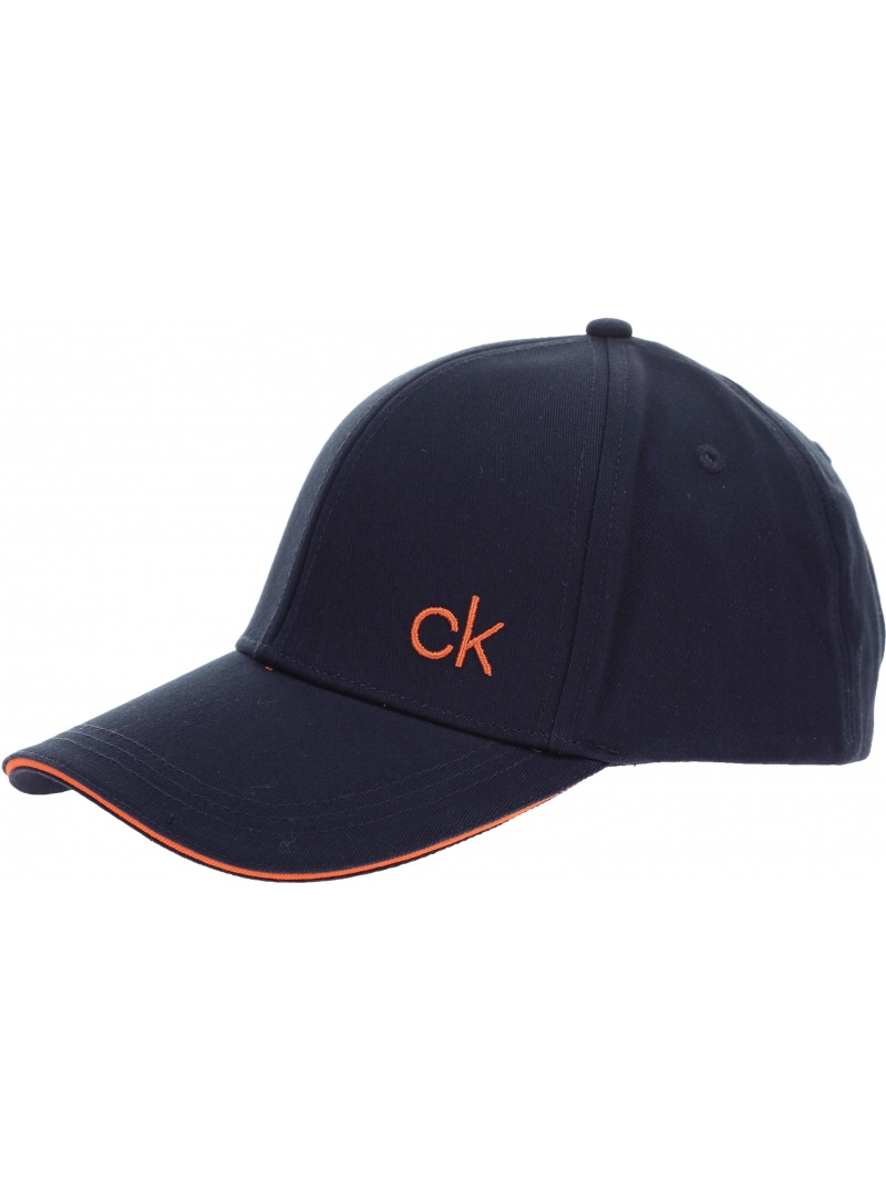 GRANATOWA CZAPKA CALVIN KLEIN CONTRATS EDGE CAP K50K504470 067