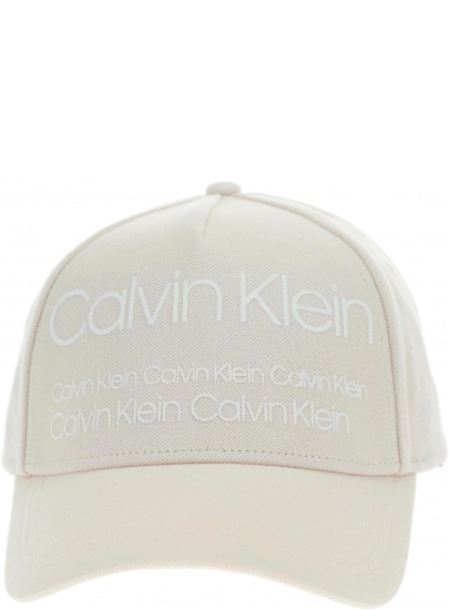 BEŻOWA CZAPKA CALVIN KLEIN INDUSTRIAL OIQUE BA K50K504473 064