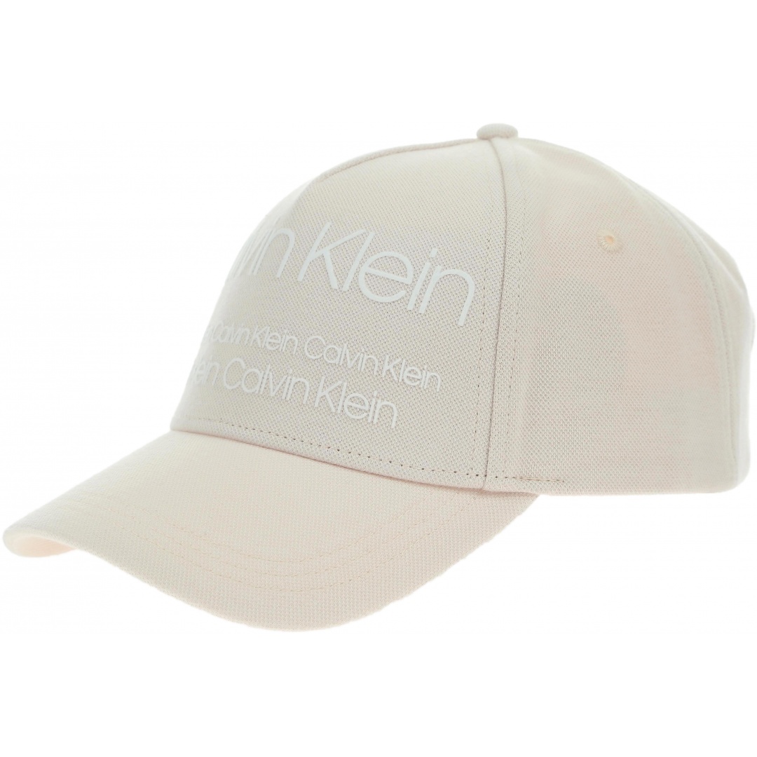 BEŻOWA CZAPKA CALVIN KLEIN INDUSTRIAL OIQUE BA K50K504473 064