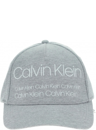 Szara CZAPKA CALVIN KLEIN INDUSTRIAL OIQUE BA K50K504473 910