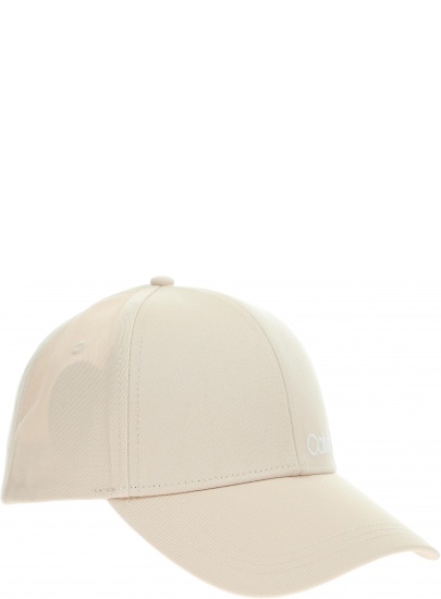 BEŻOWA CZAPKA CALVIN KLEIN SIDE LOGO CAP K60K605170 064
