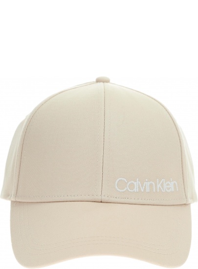 BEŻOWA CZAPKA CALVIN KLEIN SIDE LOGO CAP K60K605170 064