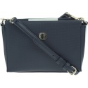 GRANATOWA TOREBKA TOMMY HILFIGER EFF0RTLESS SAFFIANO XOVER