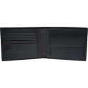 GRANATOWY PORTFEL CALVIN KLEIN FLEX 5CC COIN K50K504414 067 -