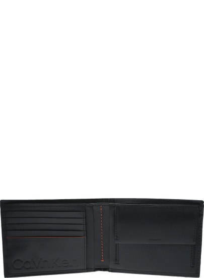 GRANATOWY PORTFEL CALVIN KLEIN FLEX 5CC COIN K50K504414 067 -