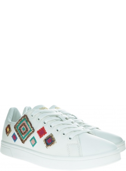 PÓŁBUTY DESIGUAL DE19SSKF01 1000 - Trampki