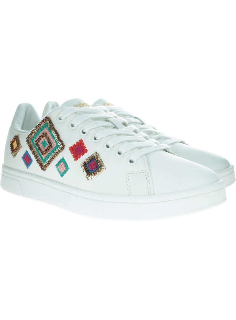 PÓŁBUTY DESIGUAL DE19SSKF01 1000 - Trampki