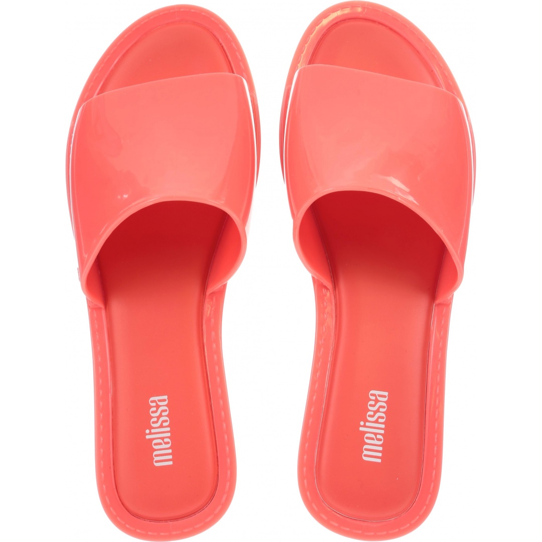 Pomarańczowe Klapki MELISSA Soul 32343 06713 - Klapki