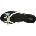 Czarne Klapki MELISSA Ela Chrome 32498 50919 - Japonki
