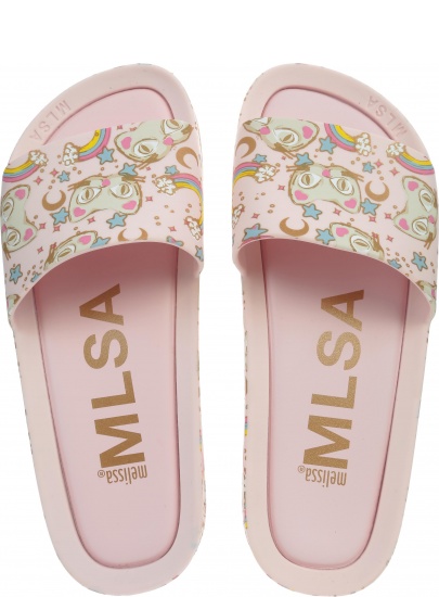 Różowe Klapki MELISSA Beach Slide 32540 51331 - ONA