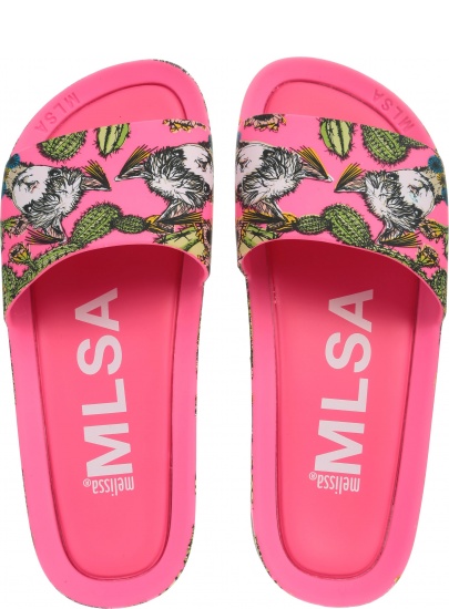 Różowe Klapki MELISSA Beach Slide 32540 53453 - ONA