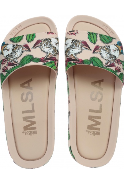 Różowe Klapki MELISSA Beach Slide 32540 51493 - ONA