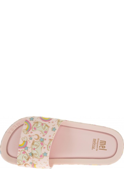 Różowe Klapki MELISSA Beach Slide 32541 51331 - Japonki, Klapki