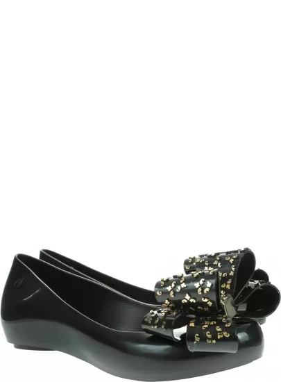 Czarne Balerinki MELISSA Ultragirl Sweet 32496 01003 - Baleriny