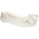 Beżowe Balerinki MELISSA Space Love 32654 01865 - Baleriny
