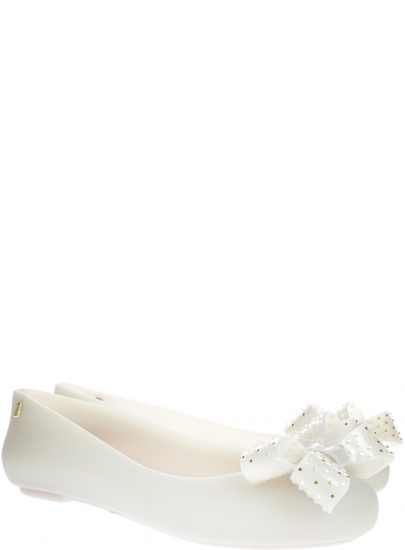 Beżowe Balerinki MELISSA Space Love 32654 01865 - Baleriny
