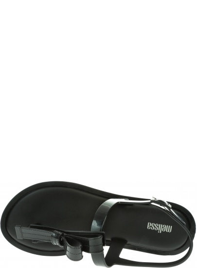 Czarne Sandały MELISSA Slim 32399 01003 - Sandały