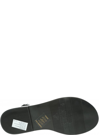 Czarne Sandały MELISSA Slim 32399 01003 - Sandały