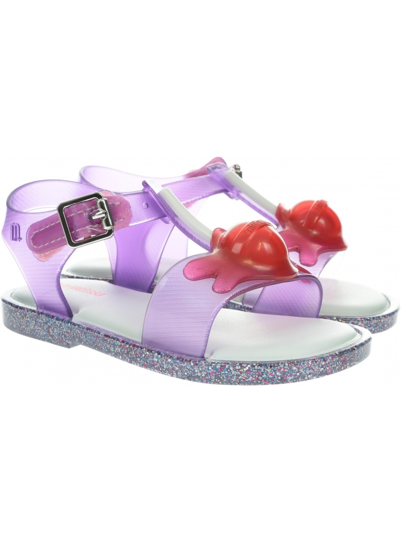 Fioletowe Sandałki MINI MELISSA Mar Sandal 32451 52327 - Sandały Fioletowe Sandałki MINI MELISSA Mar Sandal 32451 52327 - Sandały