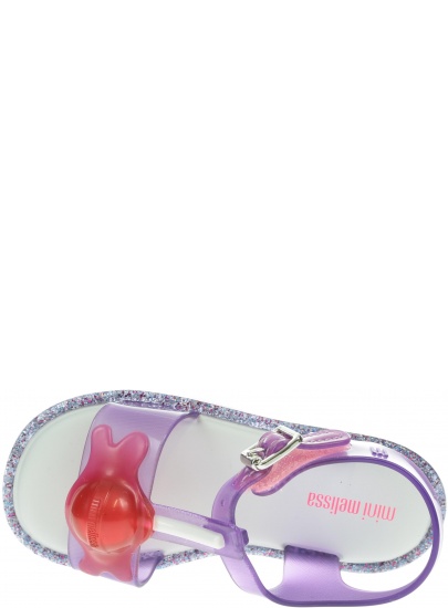Fioletowe Sandałki MINI MELISSA Mar Sandal 32451 52327 - Sandały