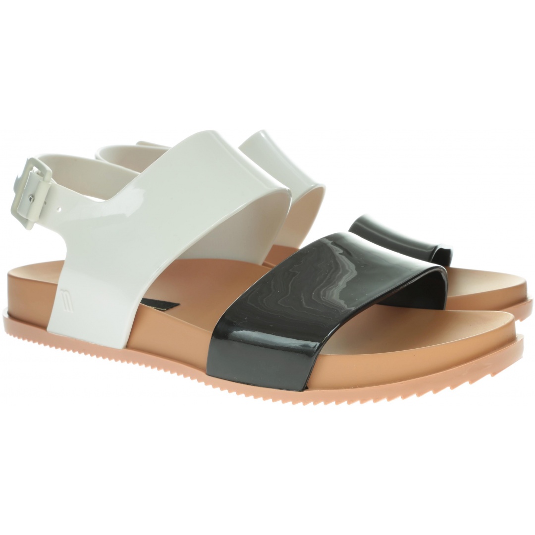 Czarno-białe Sandały MELISSA Cosmic 32495 52909 - Sandały