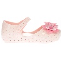 Różowe Balerinki Mini Melissa Furadinha 32441 51419 - Baleriny