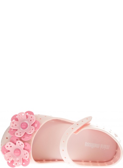 Różowe Balerinki Mini Melissa Furadinha 32441 51419 - Baleriny