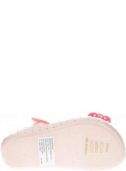 Różowe Balerinki Mini Melissa Furadinha 32441 51419 - Baleriny
