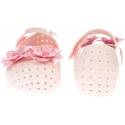Różowe Balerinki Mini Melissa Furadinha 32441 51419 - Baleriny