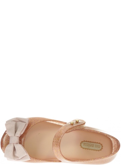 Złote Balerinki MINI MELISSA Ultra Sweet 31652 52854 - Baleriny