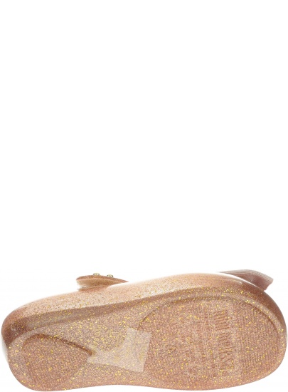 Złote Balerinki MINI MELISSA Ultra Sweet 31652 52854 - Baleriny
