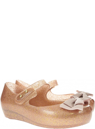 Złote Balerinki MINI MELISSA Ultra Sweet 31652 52854 - Baleriny