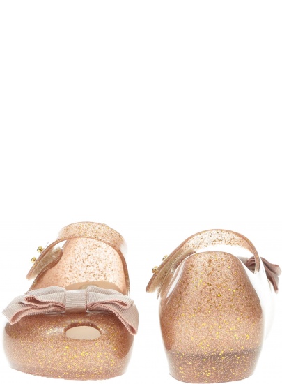 Złote Balerinki MINI MELISSA Ultra Sweet 31652 52854 - Baleriny