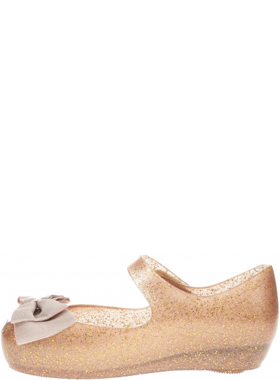 Złote Balerinki MINI MELISSA Ultra Sweet 31652 52854 - Baleriny