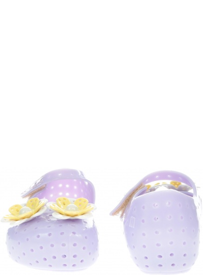 Liliowe Balerinki Mini Melissa Furadinha 32441 51568 - Baleriny