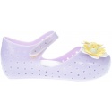 Liliowe Balerinki Mini Melissa Furadinha 32441 51568 - Baleriny