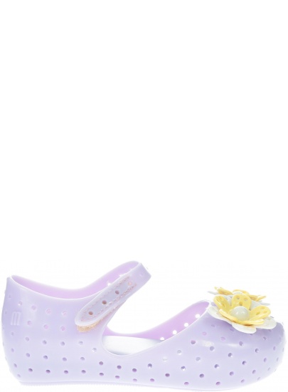Liliowe Balerinki Mini Melissa Furadinha 32441 51568 - Baleriny